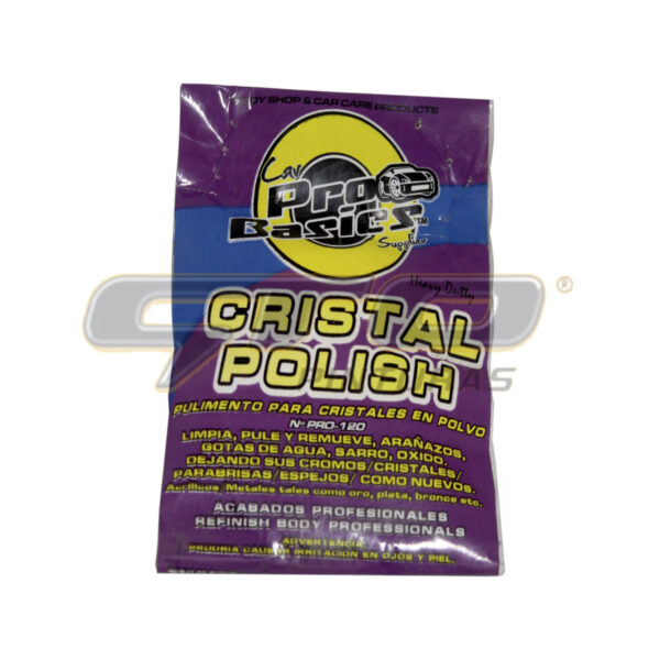 PULIMENTO P/CRISTALES EN POLVO /CRISTAL POLISH